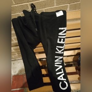 Calvin Klein joggers size L. Black